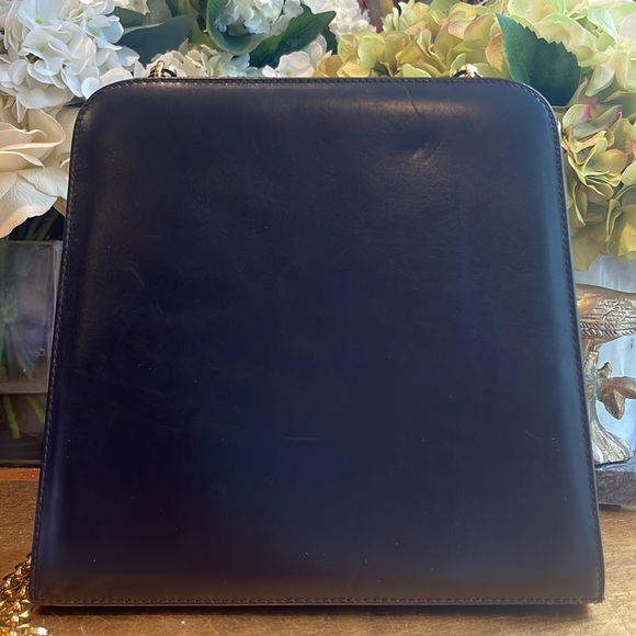 Salvatore Ferragamo Gancini Brown Leather Shoulder Bag P21 | RARE COLOR! - Picture 5 of 16